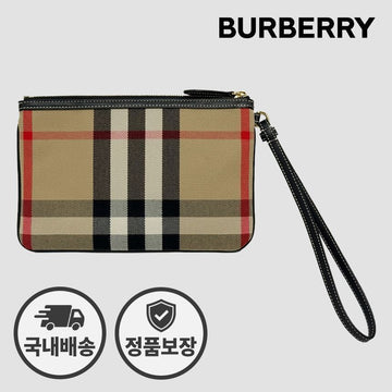 BURBERRY クラッチバッグ ストラップ ポーチ ニュー ペイトン 81092751 152224896 [P]