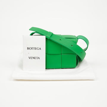Bottega Veneta Cassette Leather Mini Crossbody Bag Parquet 157971249 [P]