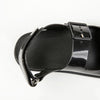 GUCCI ミニ ダブル G ラバー 女性 サンダル ブラック 158122614 [P]
