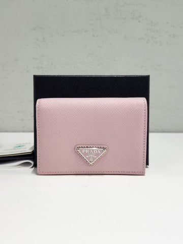 Prada Saffiano Triangle Logo Wallet 1MV021 158316109 [P]