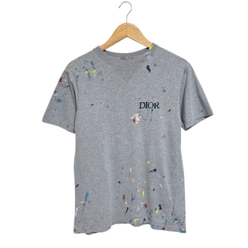 Dior Paint Splatter Short Sleeve T-Shirt 183J686A0554 158316475 [P]