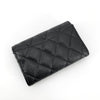 CHANEL Klassische Kaviar Klappen-Kartenetui 158318291 [P]