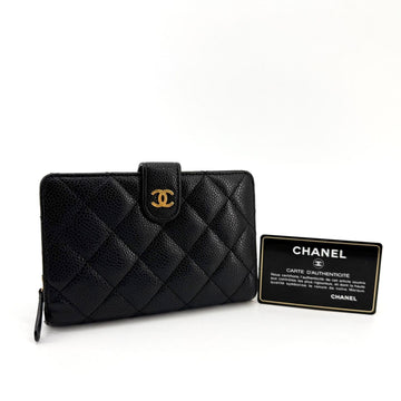 CHANEL Classic Caviar Diary Wallet 158318313 [P]
