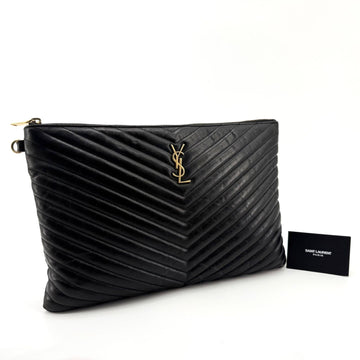SAINT LAURENT マトラッセ クラッチ 大 440222 158318341 [P]