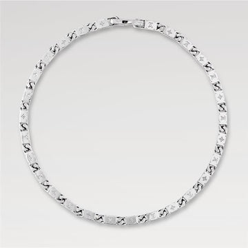 LOUIS VUITTON Monogram Tide Up Necklace M00919 / Necklace 158322430 [P]