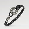LOUIS VUITTON ティック・タク・トー レザー ブレスレット 158322553 [P]
