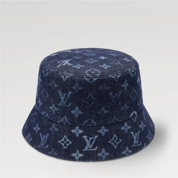 Louis Vuitton Monogram Denim Surplus Bucket Hat M5668L 158322832 [P]