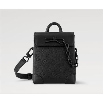LOUIS VUITTON Nano Steamer M82772 / Herren Tote- und Schultertasche 158322896 [P]
