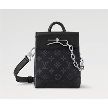 LOUIS VUITTON Nano Steamer M82774 / Herren Tote- und Schultertasche 158322898 [P]