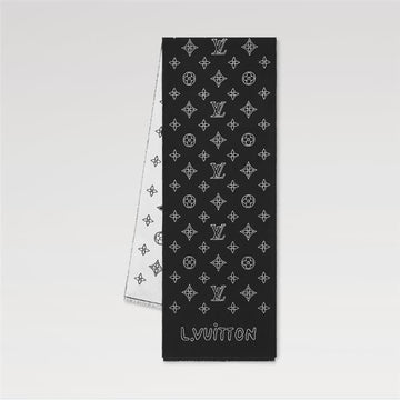 LOUIS VUITTON Monogram-Blast Schal M96952 158322918 [P]