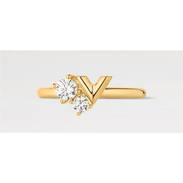 Louis Vuitton Essential V Strass PM Ring MA149M 158322944 [P]