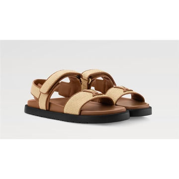 LOUIS VUITTON Mare Comfort Sandalen 1AK55 / Damen Slipper 158322955 [P]