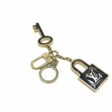 LOUIS VUITTON Leopard Confidence Bag Charm Schlüsselanhänger Gold M66132 158329302 [P]