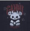 GANNI T-Shirt mit Heavy Bear Logo für Damen 157224599 [P]