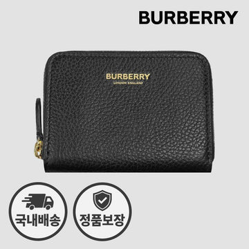 BURBERRY ジッパーアラウンドカードケース ブラック 製品番号 80840421 81072621 127469717 [P]