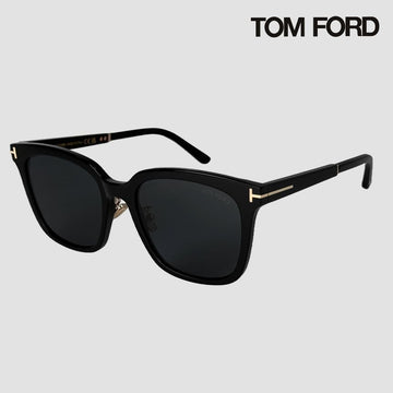 Tom Ford Sunglasses TF1245K 01A Asian Fit Horn Black Gold 140564316 [P]
