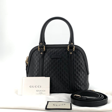 GUCCI Mikroschima Mini-Dome Tote Bag und Crossbody Bag 449654 158331665 [P]