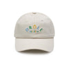 DROLE DE MONSIEUR Unisex Lettering Baseball Cap Ivory 55904806 [P]