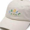 DROLE DE MONSIEUR Unisex Lettering Baseball Cap Ivory 55904806 [P]