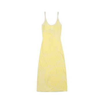 HOUSE OF SUNNY Damen Lemons auf einem Teller Ärmelloses Kleid Gelb VOL21105-B 53737751 [P]