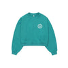 SPORTY & RICH カントリークラブ クロップト スウェットシャツ CR636TE 40209531 [P]