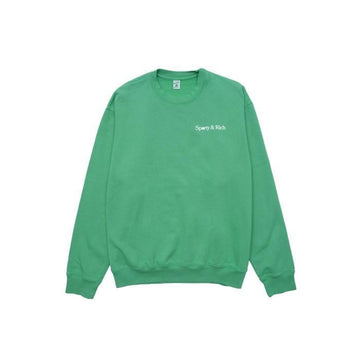 SPORTY & RICH Unisex VERDE Club Sweatshirt CR854VE 57733063 [P]