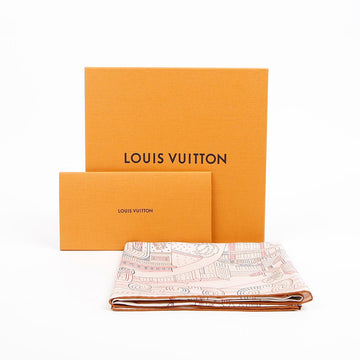 LOUIS VUITTON M98750 Promenade Parisienne Square 90 Schal 158195597 [P]