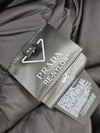 PRADA リナイロン ギャバジン クロップ パディング 36 新品 158335191 [P]