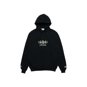 DROLE DE MONSIEUR DROLE FLEURI Logo Hoodie HO126-CO001-BL 51889667 [P]