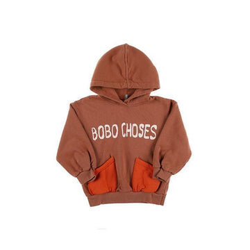 Bobo Choses Logo Color Block Kids Hoodie 115029767 [P]