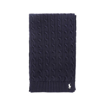 POLO RALPH LAUREN ポニー ケーブル ニット マフラー 411 118578401 [P]