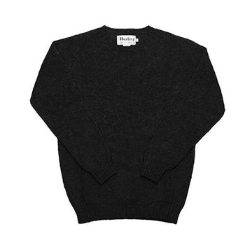 HARLEY OF SCOTLAND Shaggy Knit M3834 7 Black 119461606 [P]
