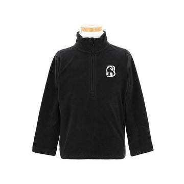 Mini Rodini Micro Fleece Half-Zip Long Sleeve Kids T-Shirt 1100012199 123428246 [P]
