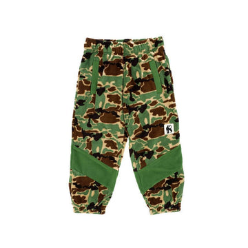 MINI RODINI Camo-Streifen Fleece Kinderhose 2471010575 123763173 [P]