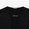 JACQUEMUS Le Haut Logo Charm Keyhole Top 125752295 [P]