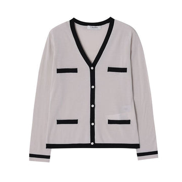 MAXMARA ケニアVネックカーディガン stamp: 2429346011600 125697542 [P]