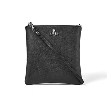 VIVIENNE WESTWOOD Squire Saffiano Square Chain Damen Crossbody Bag 48030008U S0021 N401 130085562 [P]