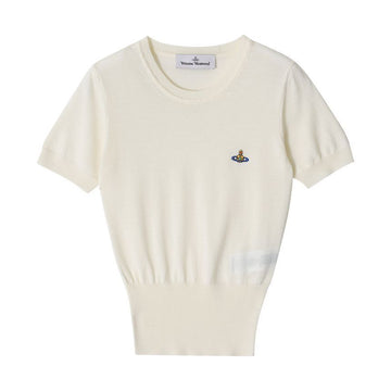 Vivienne Westwood Knit ORB Logo Top Women’s Sweater 1803002Q Y001A A408 130085677 [P]