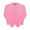 Acne Studios Cardigan C60104 Cameo Pink Face Logo Patch 131388505 [P]