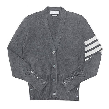 THOM BROWNE メリーノウールカーディガン 4バー ストライプ ミラノステッチ 144155435 [P]