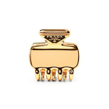 Prada Hair Clip Logo Enamel Metal Women's Hair Clip 1IF087 2BA6 F0056 149289552 [P]