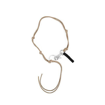 Our Legacy Leather Keychain Necklace 155003883 [P]
