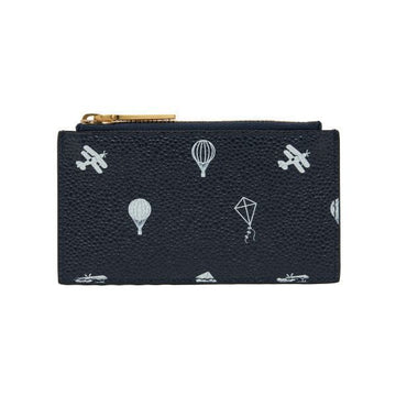THOM BROWNE Kartenetui mit Reißverschluss aus Leder für Herren 157550320 [P]