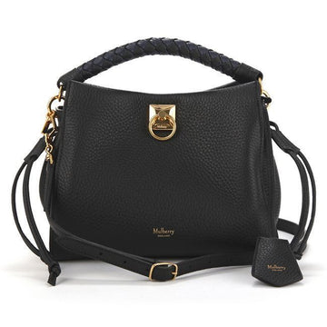 MULBERRY アイリス スモール トートバッグ ブラック 33221886 [P]