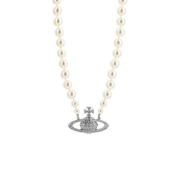 VIVIENNE WESTWOOD Lack-Perlen-Basis-Relief-Choker Halskette 63010106 02P104 136079517 [P]