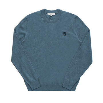 MAISON KITSUNE Strick MM00815KT1036 0075 Bold Fox Head Patch 139332782 [P]