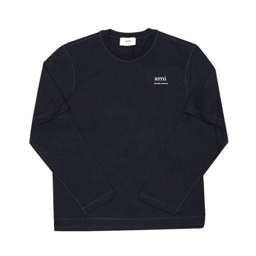 AMI HTS248 JE0119 4011 マティウシ ロゴ メンズロングスリーブTシャツ 140222594 [P]