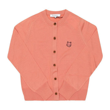 Maison Kitsune Cardigan Bold Fox Head Patch Women's Cardigan MW00508KT1036 0092 140279129 [P]