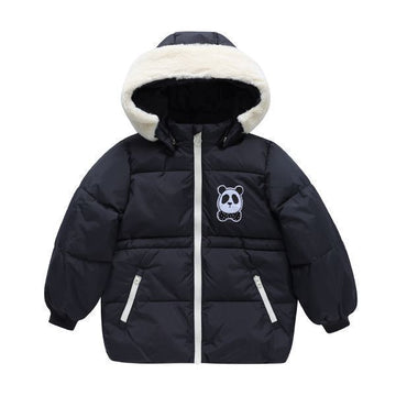 MINI RODINI Panda Hoodie Puffer Kinderjacke 2271015199 40694118 [P]
