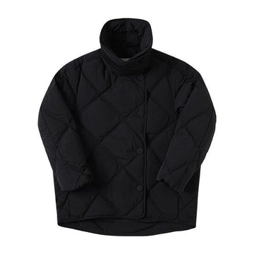 IENKI IENKI QUEEN JACKET TWILL BLACK 女性パディング 40978554 [P]